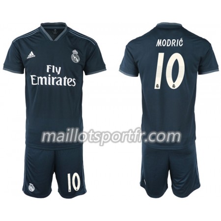 Maillot de Foot Real Madrid MODRIC 10 Enfant Exterieur 2018/19